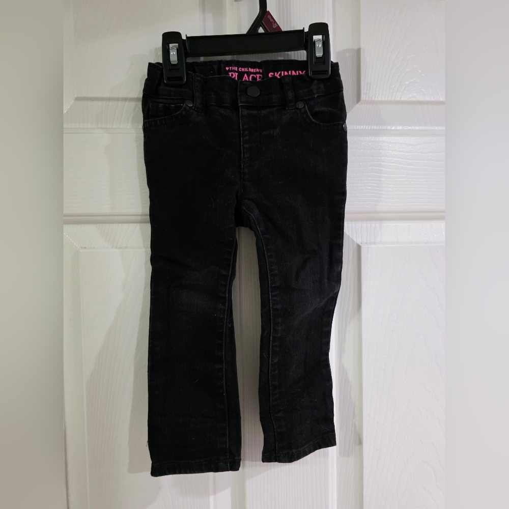 The Children's Place Black Straight Leg Jeans